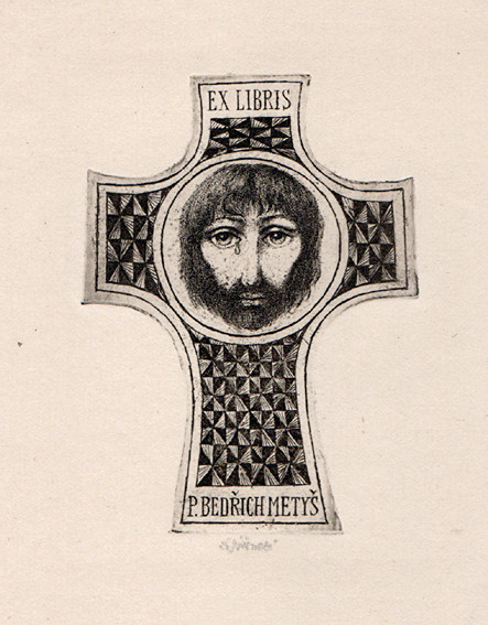 Ludmila Jiřincová (1912-1994) - Ex libris Bedřich Metyš