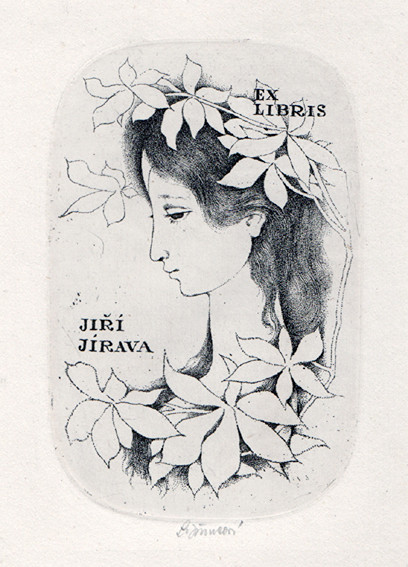 Ludmila Jiřincová (1912-1994) - Ex libris Jiří Jírava