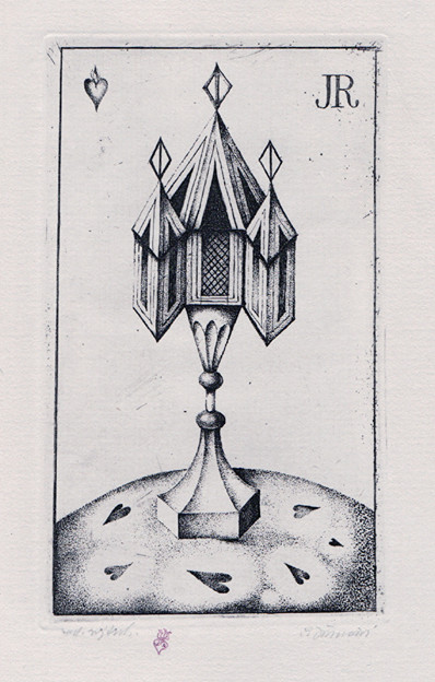 Ludmila Jiřincová (1912-1994) - Ex libris JR