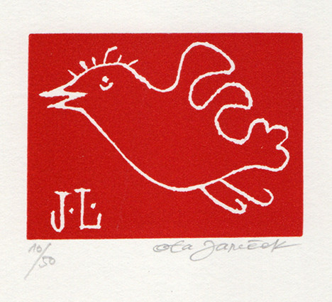 Ota Janeček (1919-1996) - Ex libris J.L.