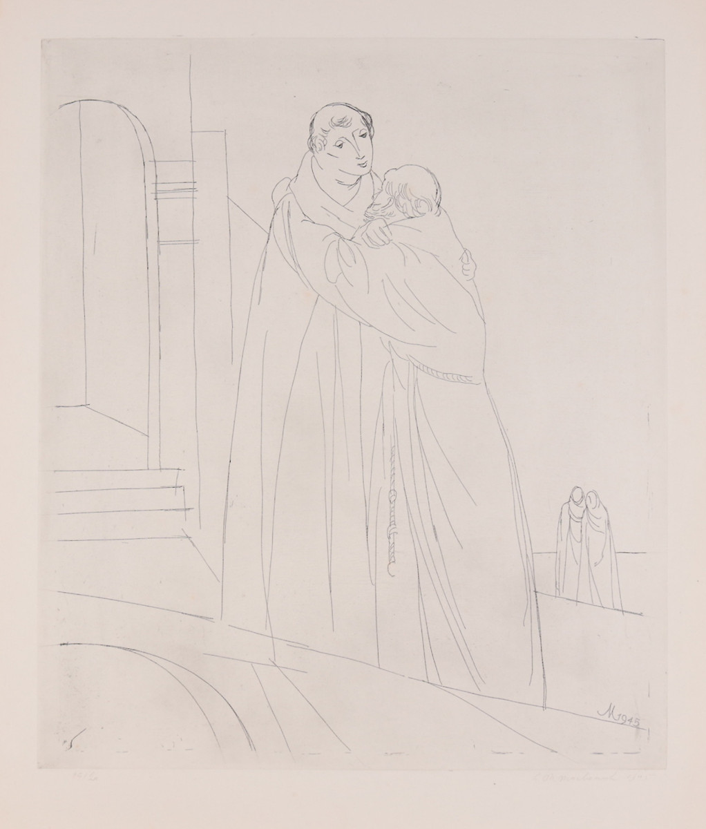 Antonín Machourek (1913-1991) - V objetí