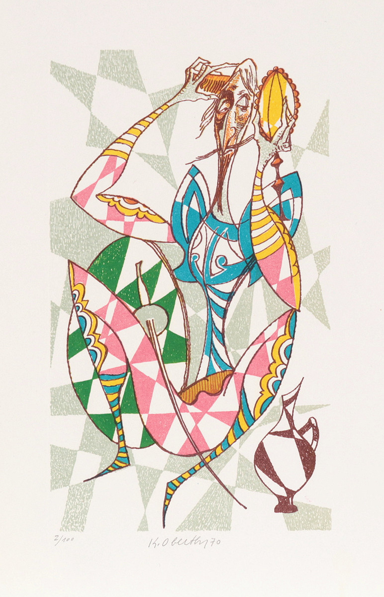 Karel Oberthor (1921-1996) - Don Quichote