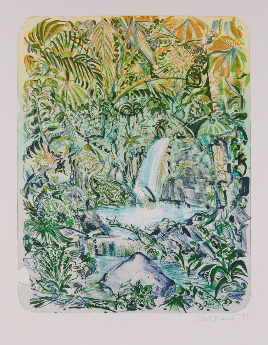 Otto Placht (1962-) - Vodopád