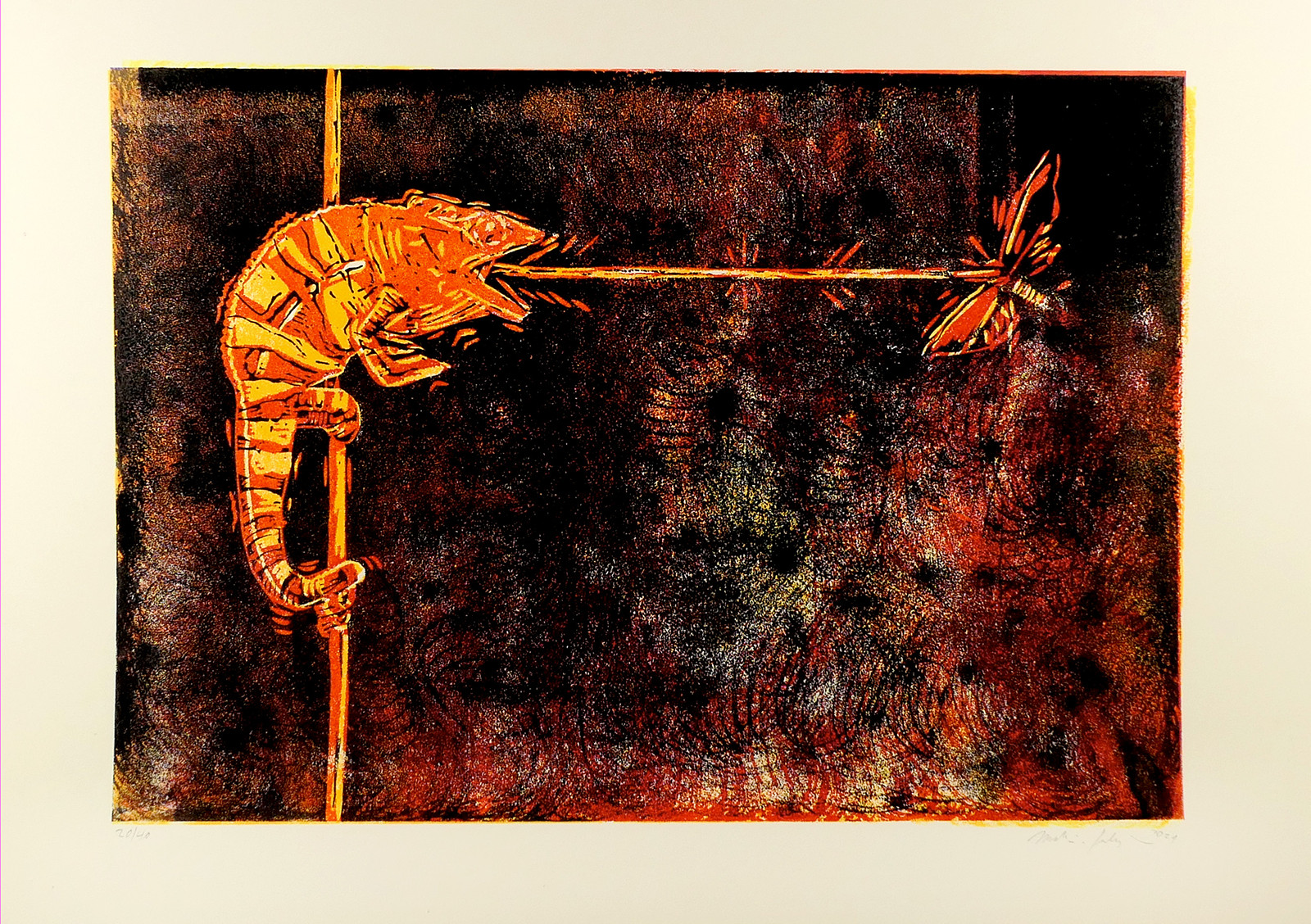 Martin Salajka (1981-) - Chameleon