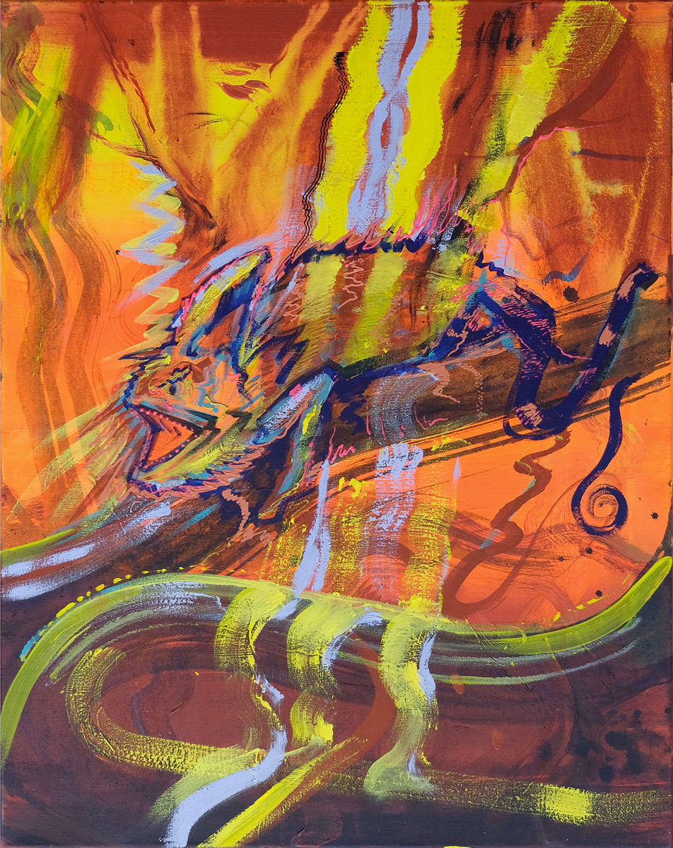 Martin Salajka (1981-) - Chameleon