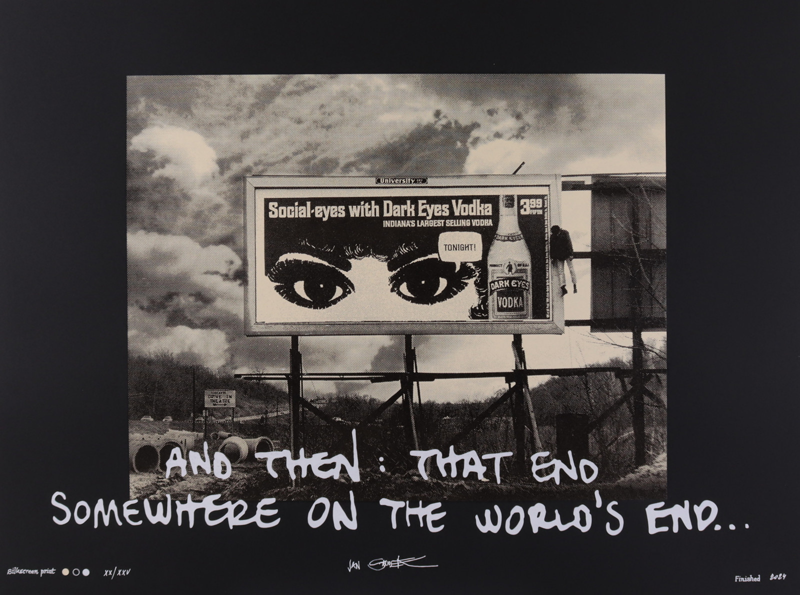 Jan Saudek (1935-) - And then that end somewhere on the world's end
