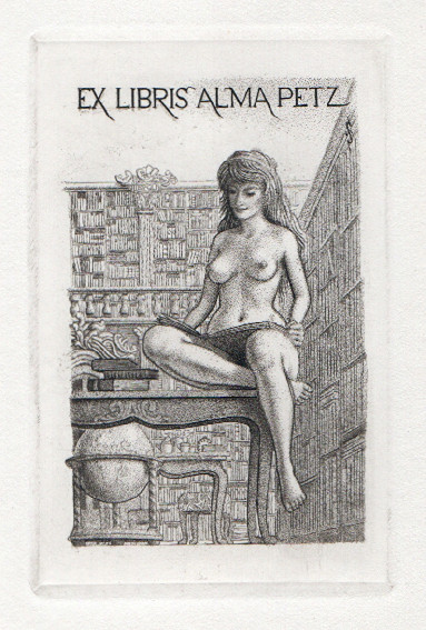 Mark Severin (-) - Ex libris Alma Petz