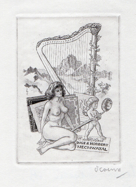 Mark Severin (-) - Ex libris Nechwatal