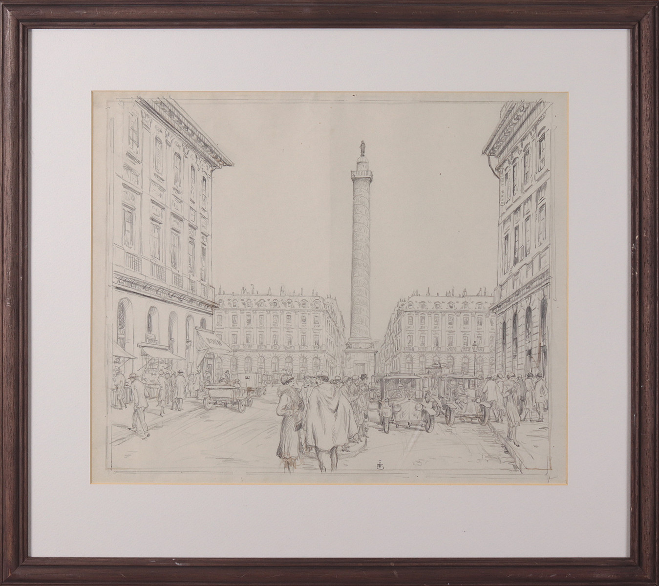 František Šimon (1877-1942) - Place de la Bastille