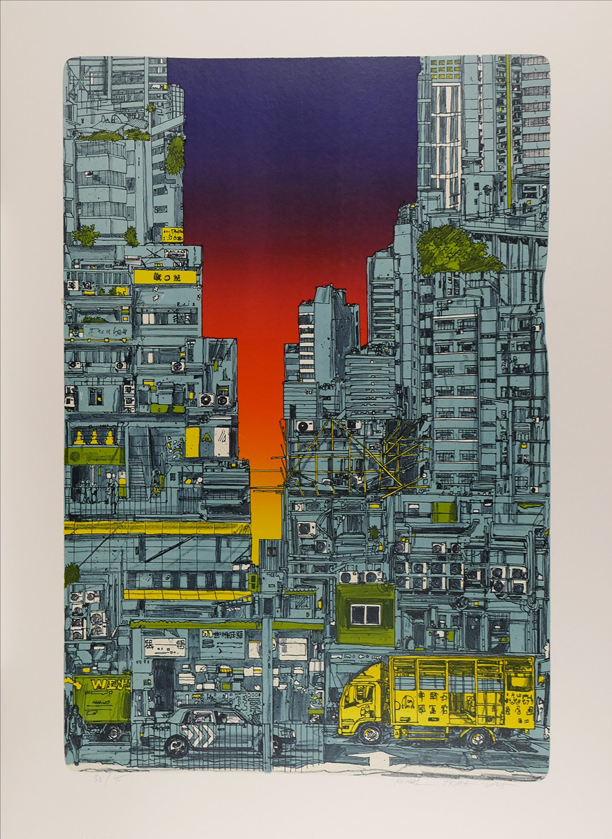 Michal Škapa (1978-) - Levels (Blue) II.
