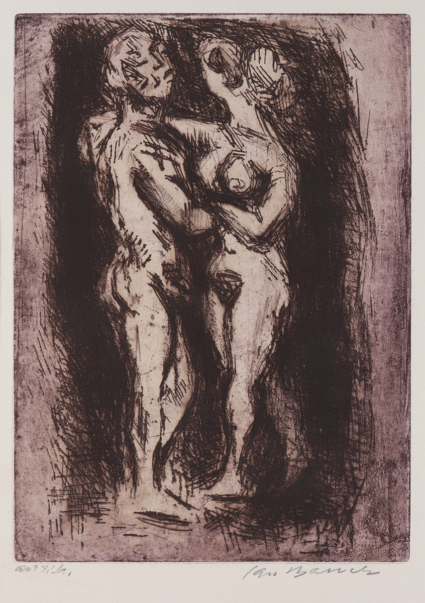Jan Bauch (1898-1995) - Milenci