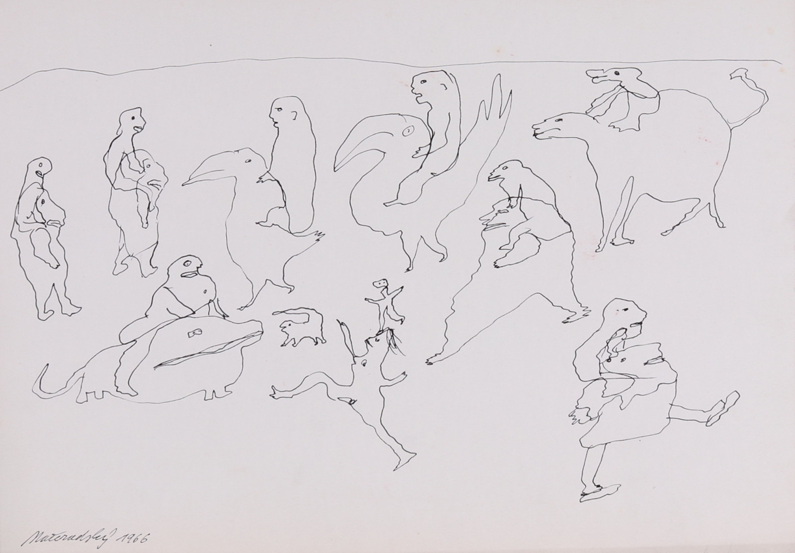 Jiří Načeradský (1939-2014) - Jezdci