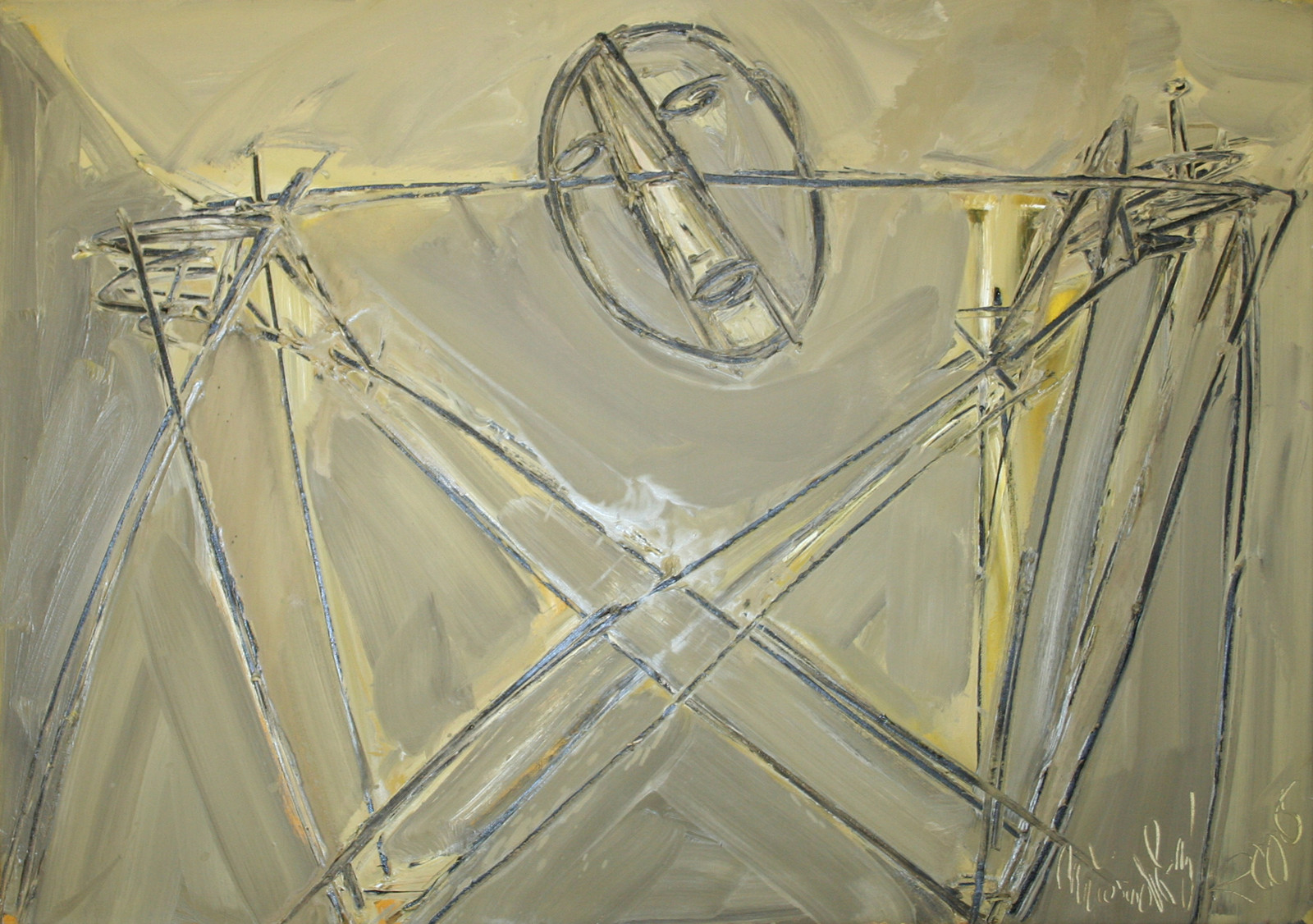 Jiří Načeradský (1939-2014) - Autoportrét