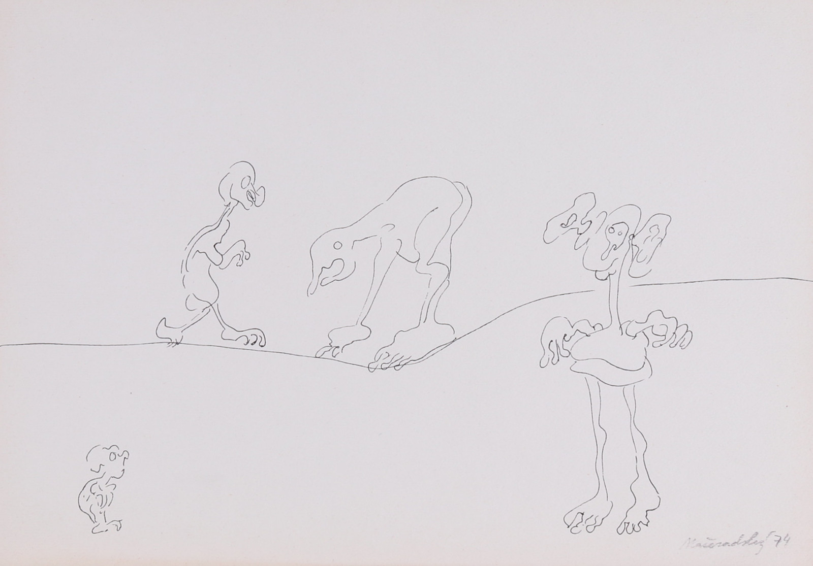 Jiří Načeradský (1939-2014) - Figury