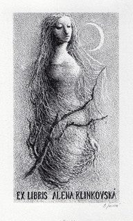 Ludmila Jiřincová (1912-1994) - Ex libris Alena Klinkovská