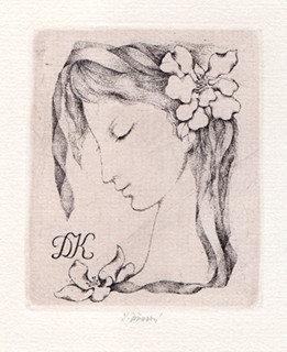 Ludmila Jiřincová (1912-1994) - Ex libris DK