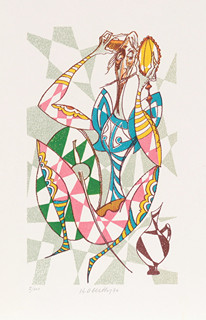 Karel Oberthor (1921-1996) - Don Quichote