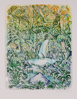 Otto Placht (1962-) - Vodopád