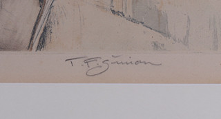 František Šimon (1877-1942) - Bukinisté na Quasi Des Grands-Augustins
