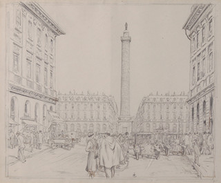 František Šimon (1877-1942) - Place de la Bastille
