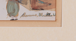 Maurice Utrillo (-) - Na ulici