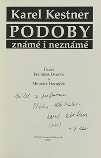 kolektiv autorů - Karel Kestner, Podoby známé i neznámé