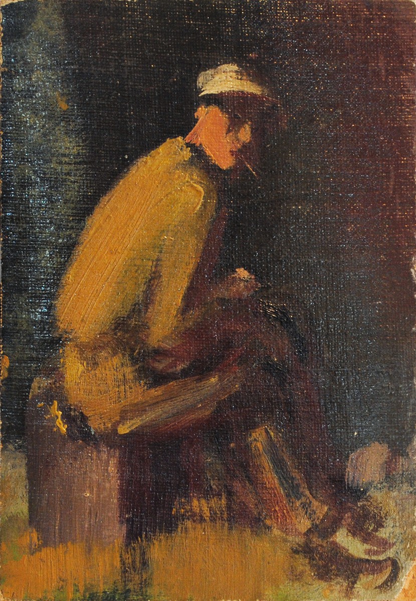 Bohumil Ullrych (1893 - 1948) - Sedící muž