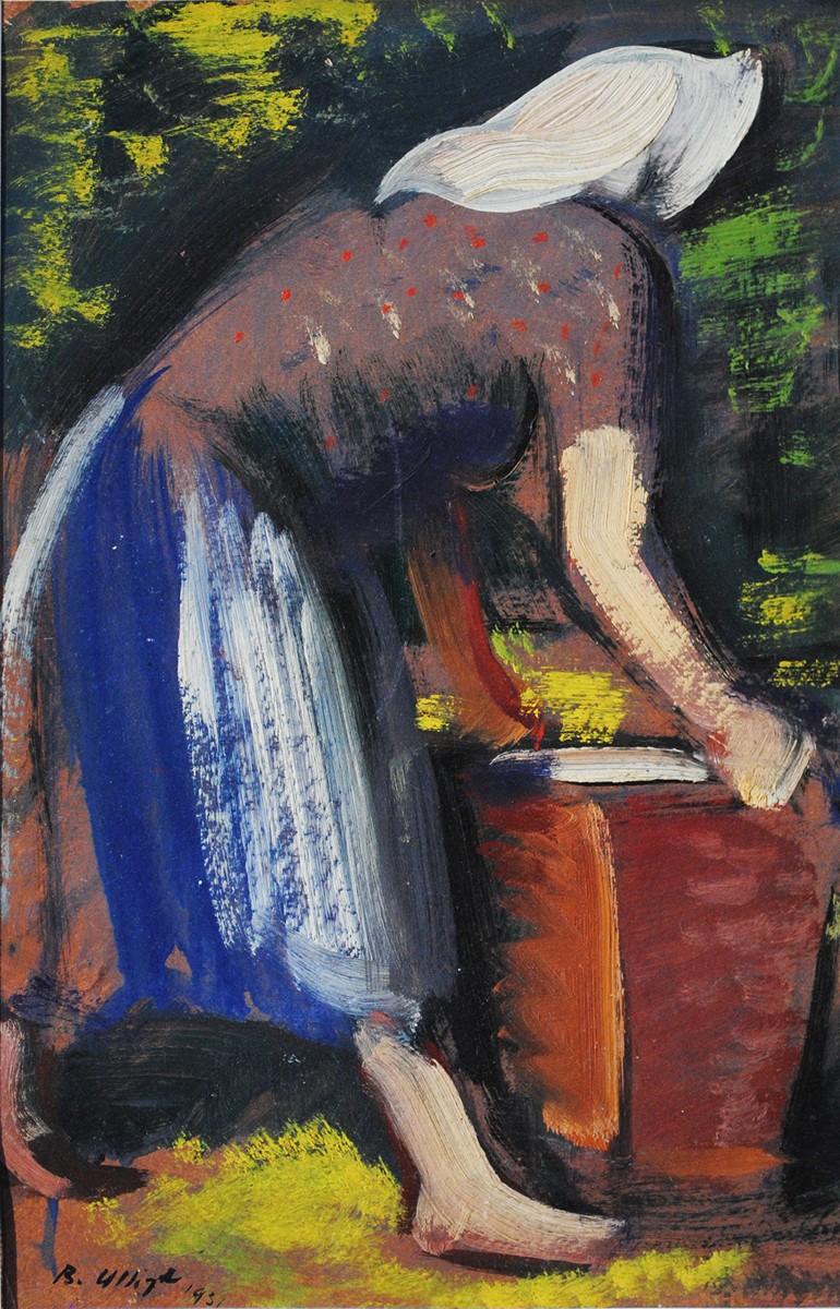 Bohumil Ullrych (1893 - 1948) - Pradlena