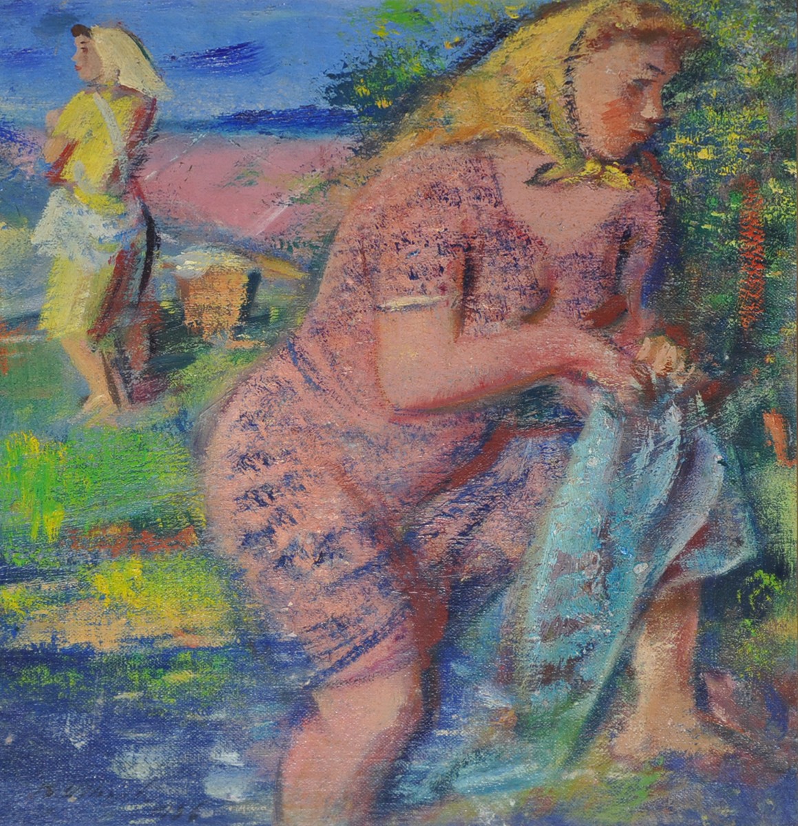 Bohumil Ullrych (1893 - 1948) - U vody