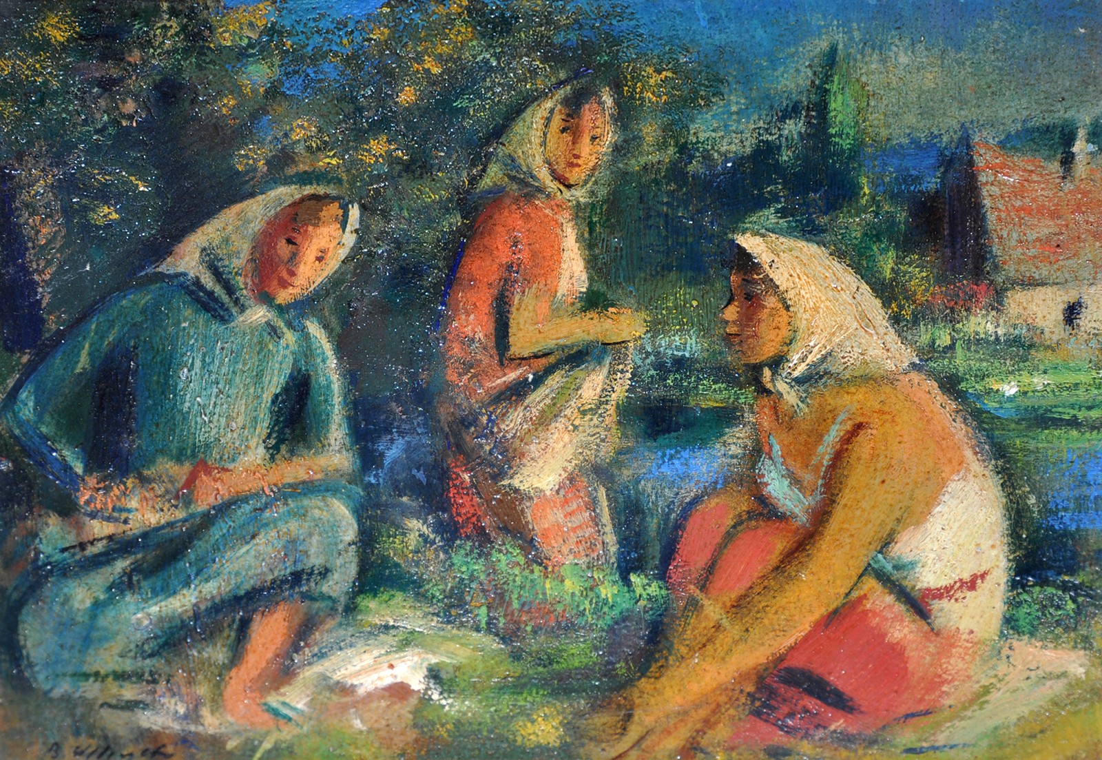Bohumil Ullrych (1893 - 1948) - Pradleny