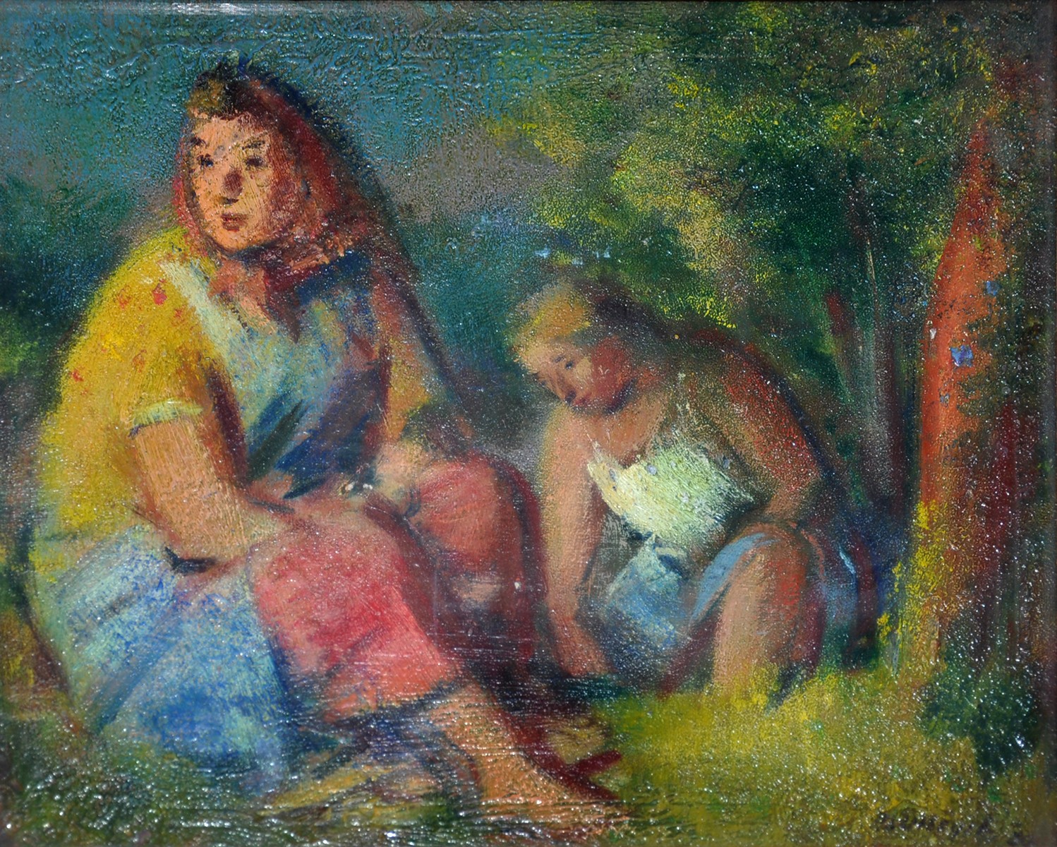 Bohumil Ullrych (1893 - 1948) - U vody