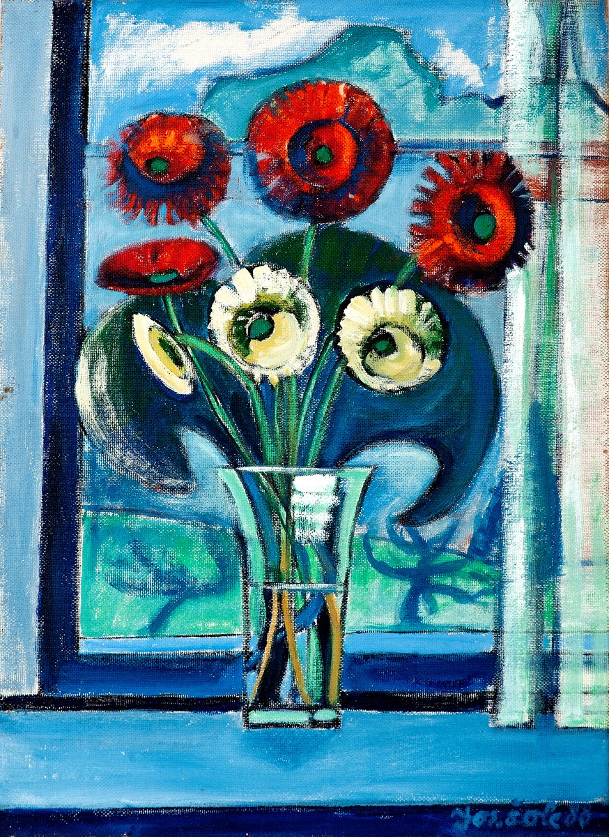 Josef Šolc (1905 - 1994) - Červenobílá kytice