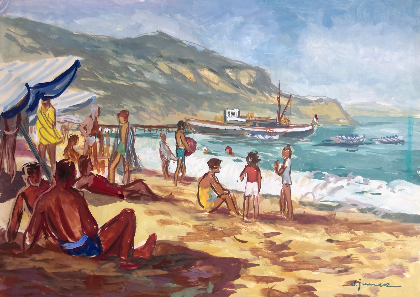 Václav Junek (1903 - 1976) - Ze zlatých písků