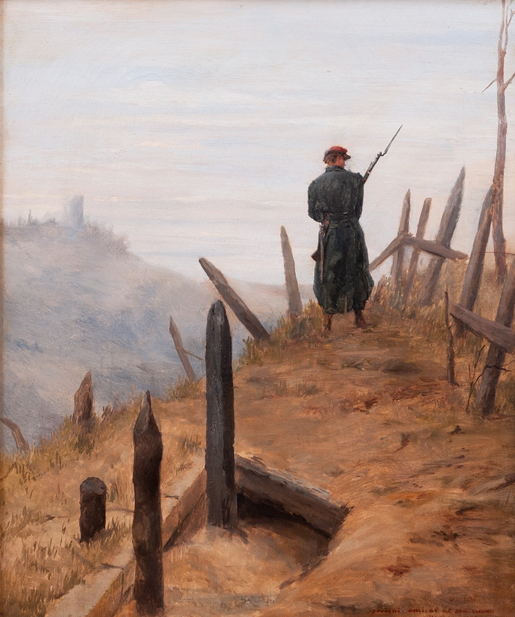 Albert Guibert - Voják
