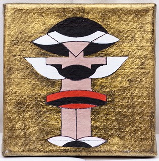 Birgitt Fischer (1972) - Serie Fashion Dschungellamp