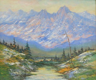 Bohumil Pospíšil (1914 - 1996) - Horská krajina