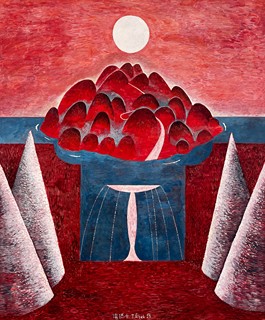 Tomáš Řízek (1963) - Zahrada s ostrovem úplňku