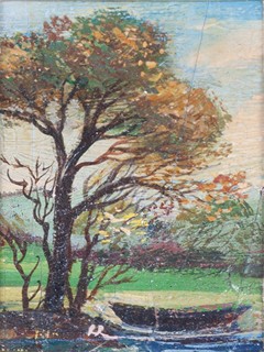 Světla Hasková (1936) - Loďka na břehu