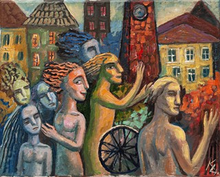 Ljuba Kravčenko  - Obyvatelé města