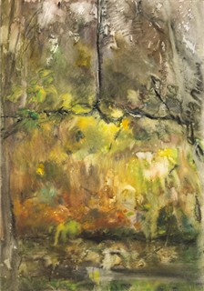 Podzim ve Frantovech ze sympozia Jihočeské galerie