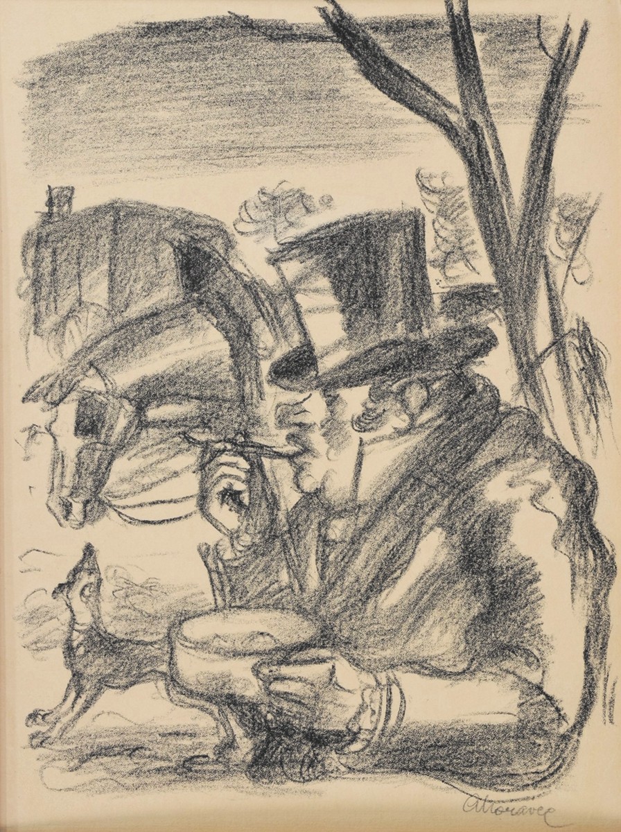 MORAVEC Alois (1899-1987) - Chudý oběd