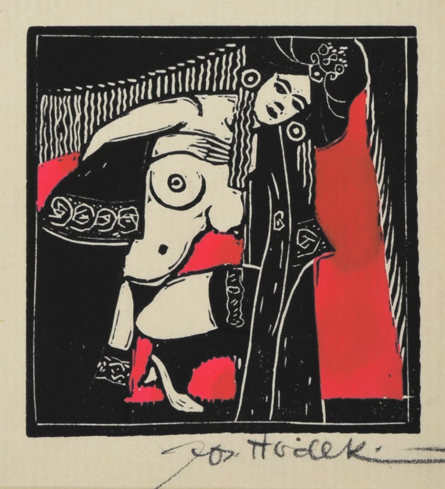 HODEK Josef (1888-1973) - Dva grafické listy