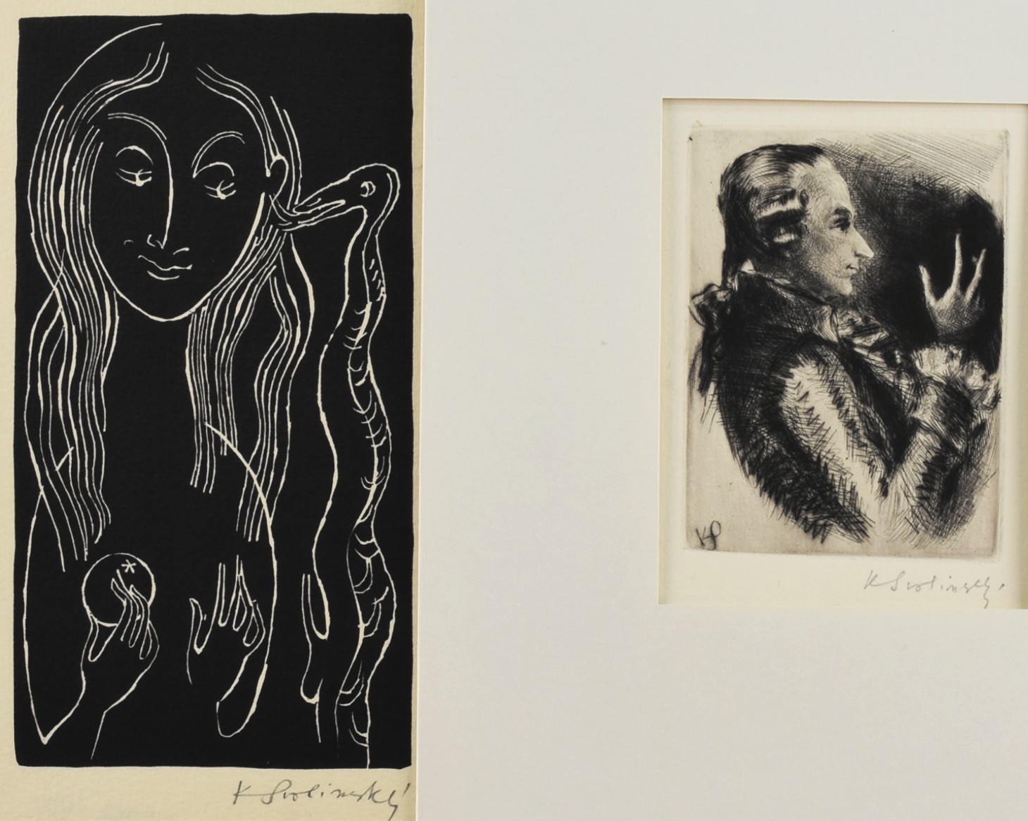 SVOLINSKÝ Karel (1896-1986) - Čtyři grafiky