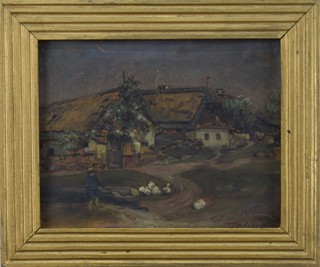 ONDRŮŠEK František (1861-1932) - Na venkovském dvoře
