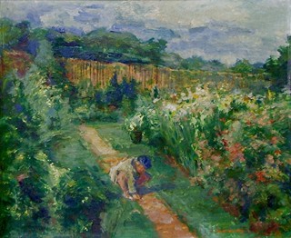 KREISINGER Václav (1885-1956) - Rozkvetlá zahrada