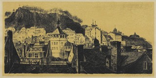KOUTSKÝ Vladimír (1919-1973) - Karlovy Vary v roce 1959