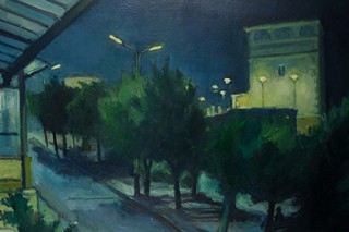 KRAUS Milan (1927-2009) - Zámecká věž v Karlových Varech
