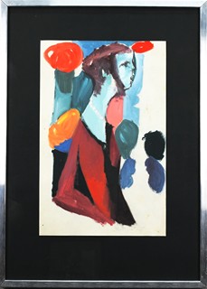 TROUP Miloslav (1917-1993) - Dívka s náhrdelníkem