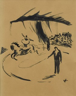 KONŮPEK Jan (1883-1950) - Cirkusová manéž