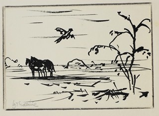 SEDLÁČEK Vojtěch (1882-1974) - Dvě grafiky